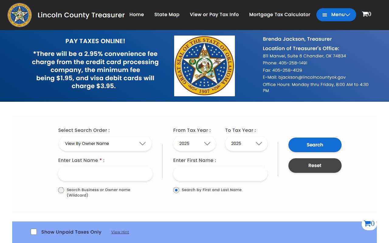 Lincoln County property tax records and assessor search portal