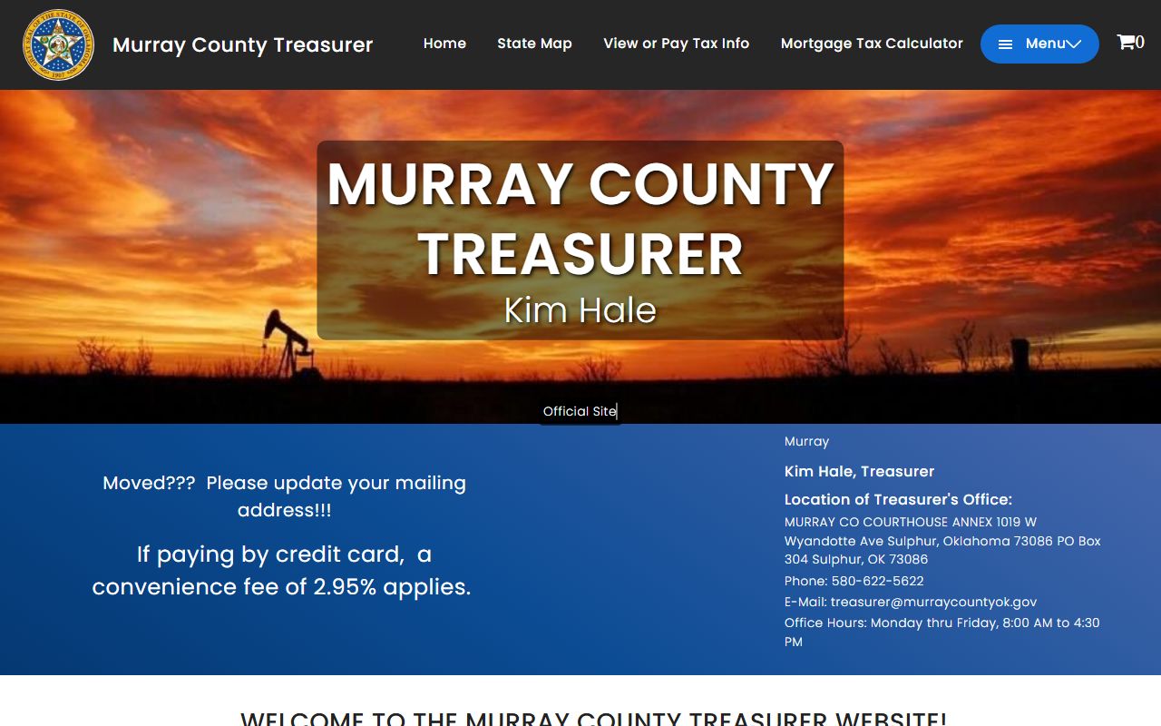 Murray County property tax records search