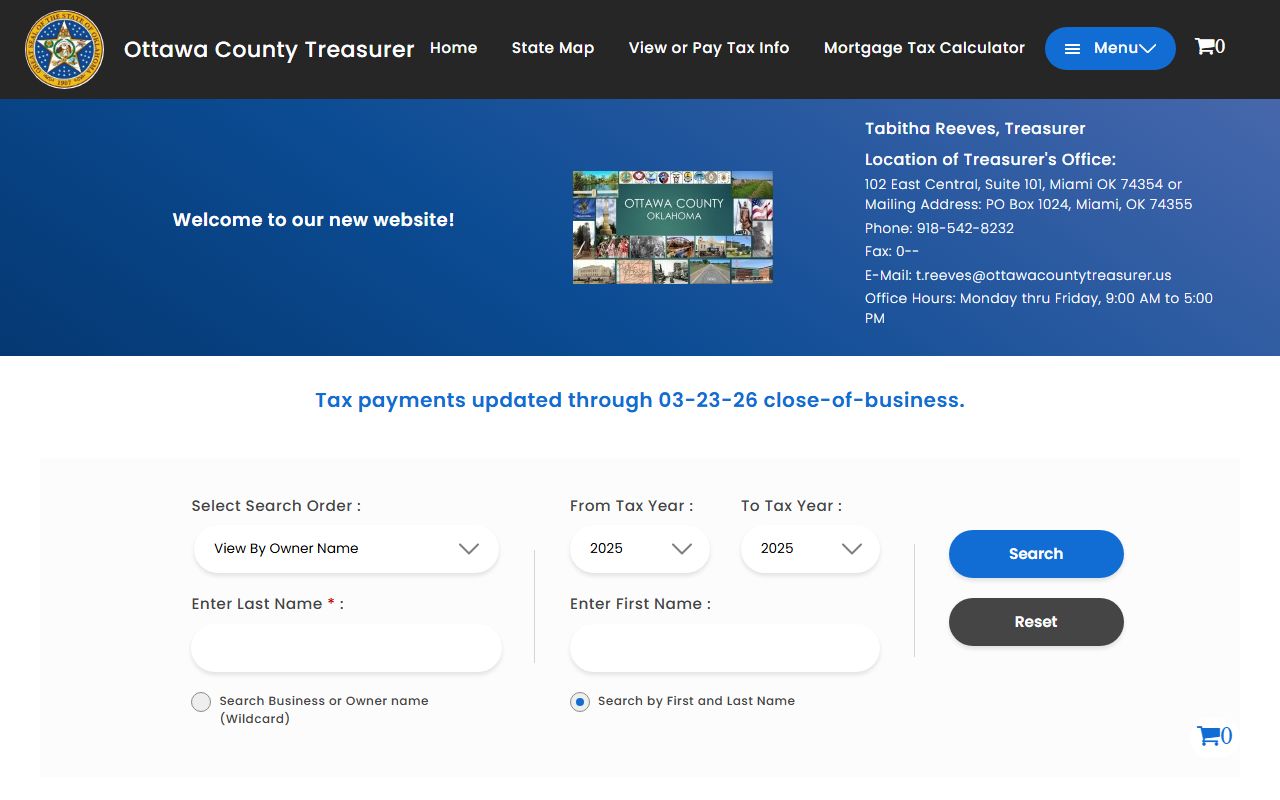 Ottawa County property tax records online portal