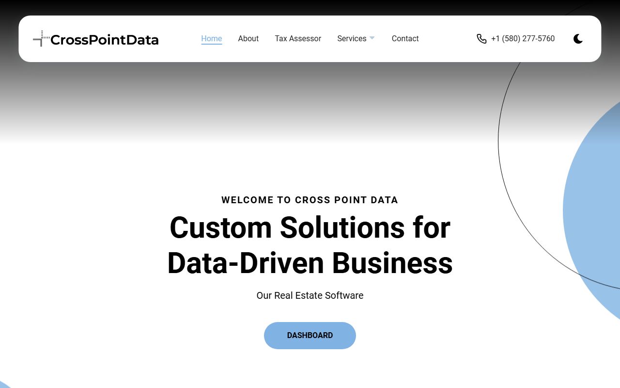 DataCrosspoint statewide property search for Oklahoma property tax records
